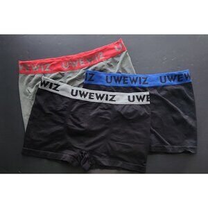 Mens UWEWIZ Boxer Briefs Underwear Comfy U-Shaped Pouch Tagless  XL/XXL